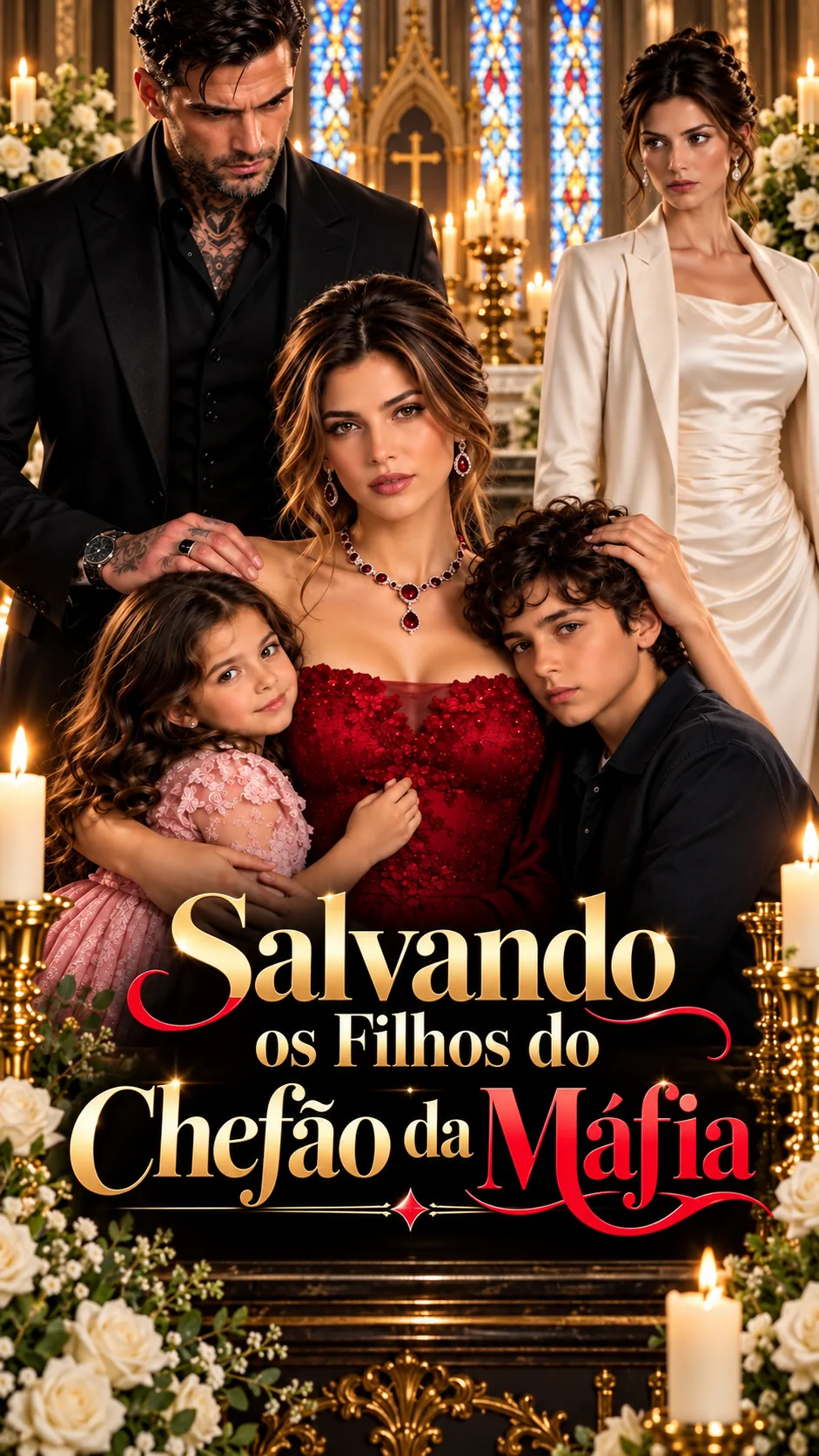 Capa de Salvando os Filhos do Chefão da Máfia