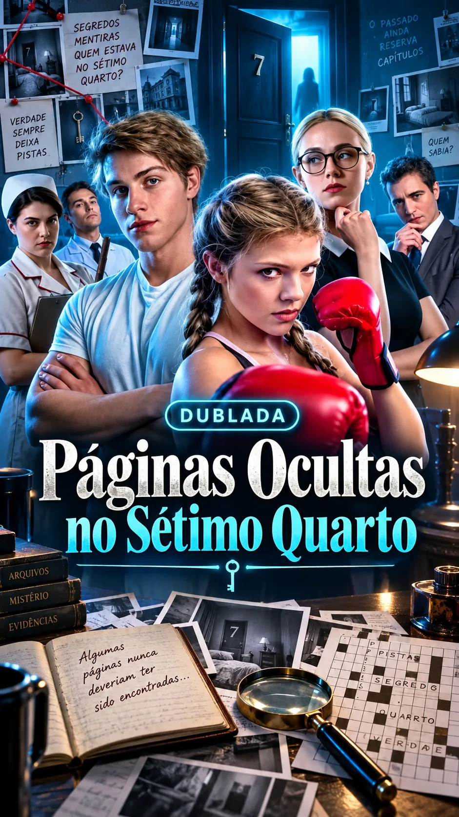 Capa de Páginas Ocultas no Sétimo Quarto
