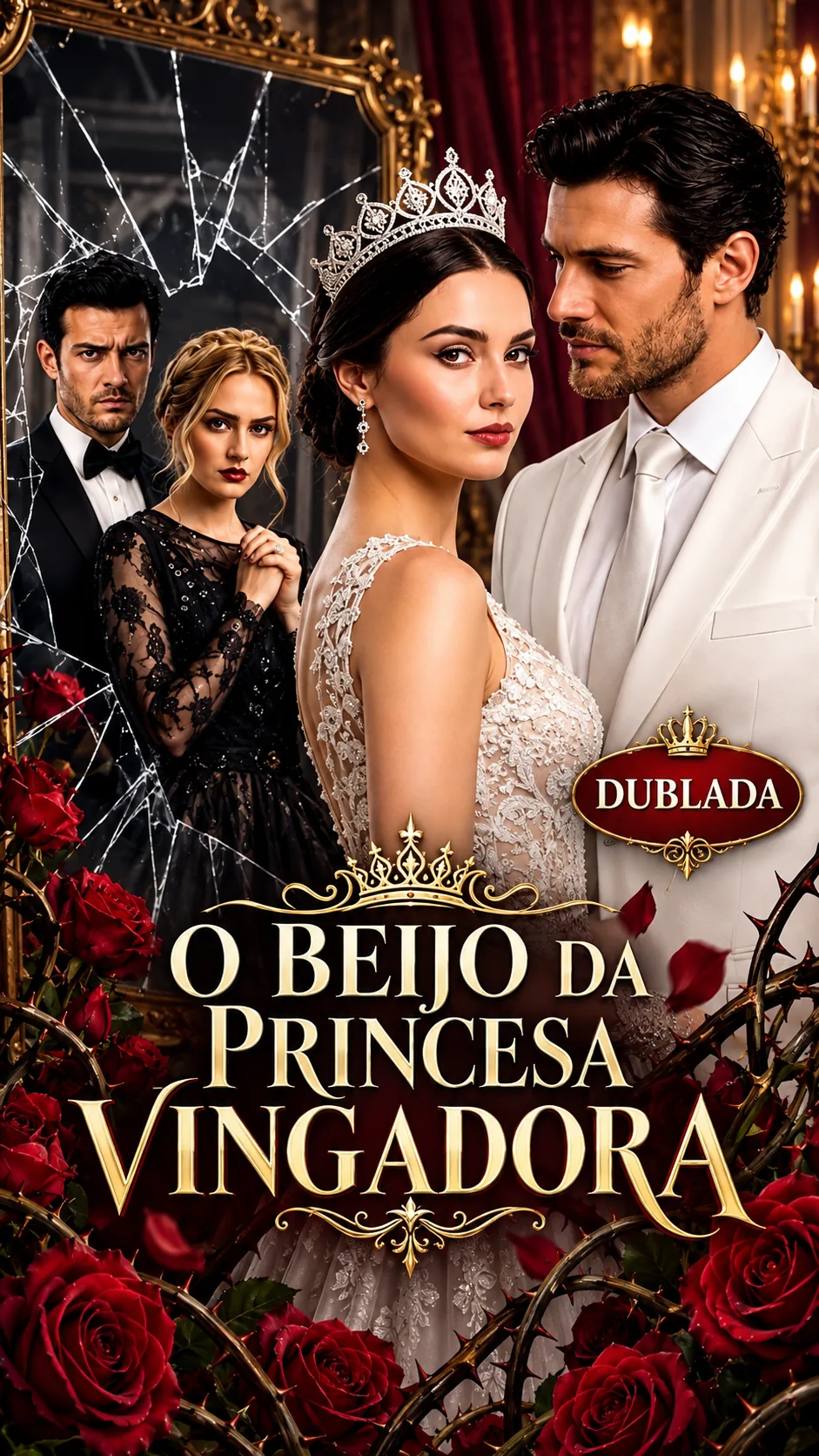 Capa de O Beijo da Princesa Vingadora