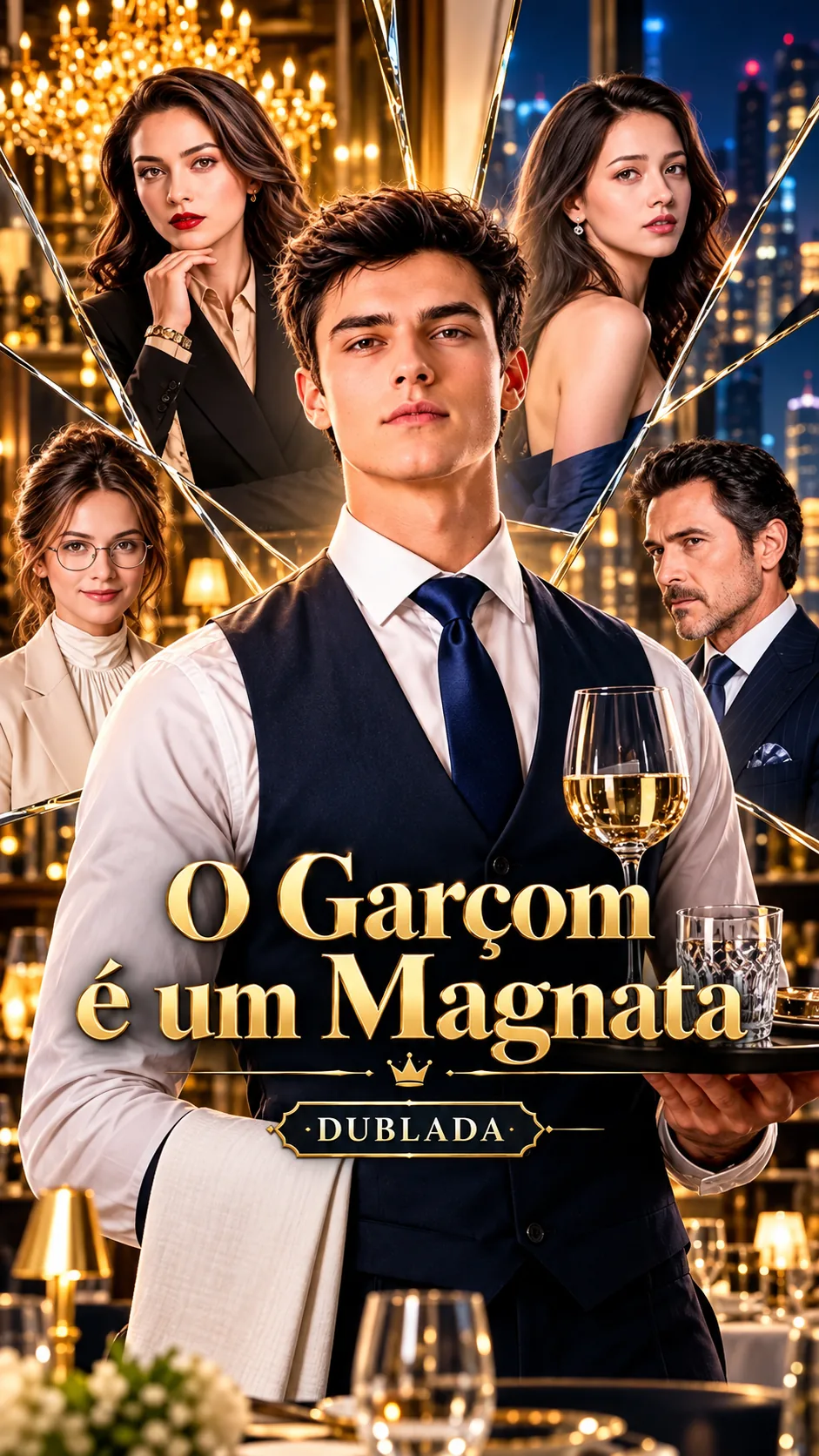Capa de O Garçom é um Magnata