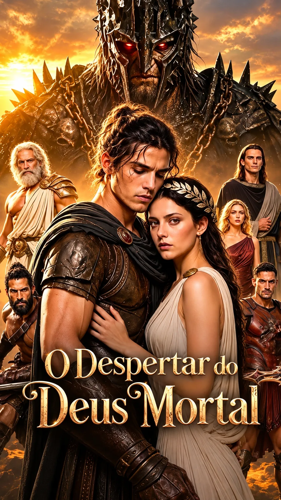 Capa de O Despertar do Deus Mortal