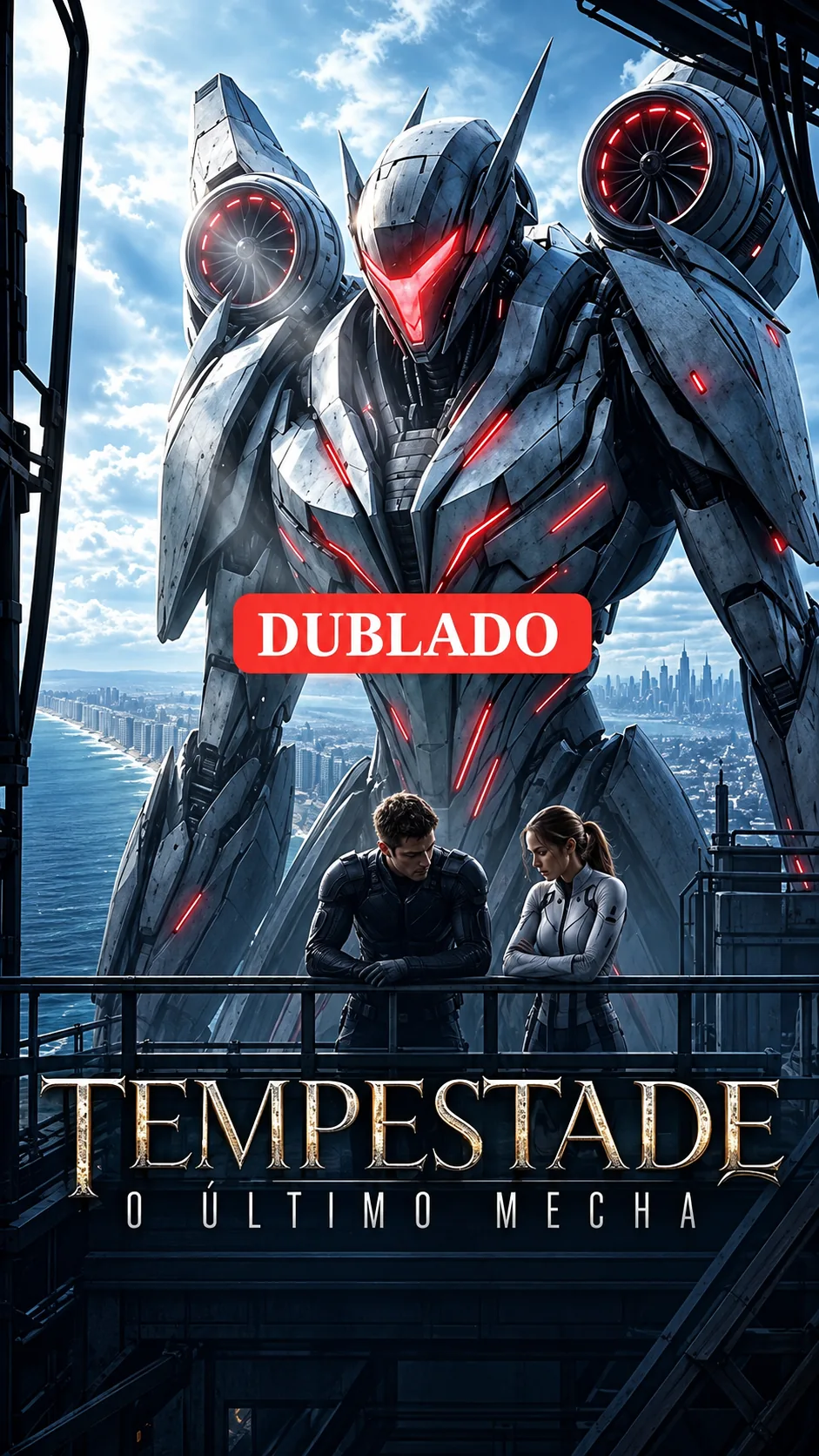 Capa de Tempestade: O Último Mecha