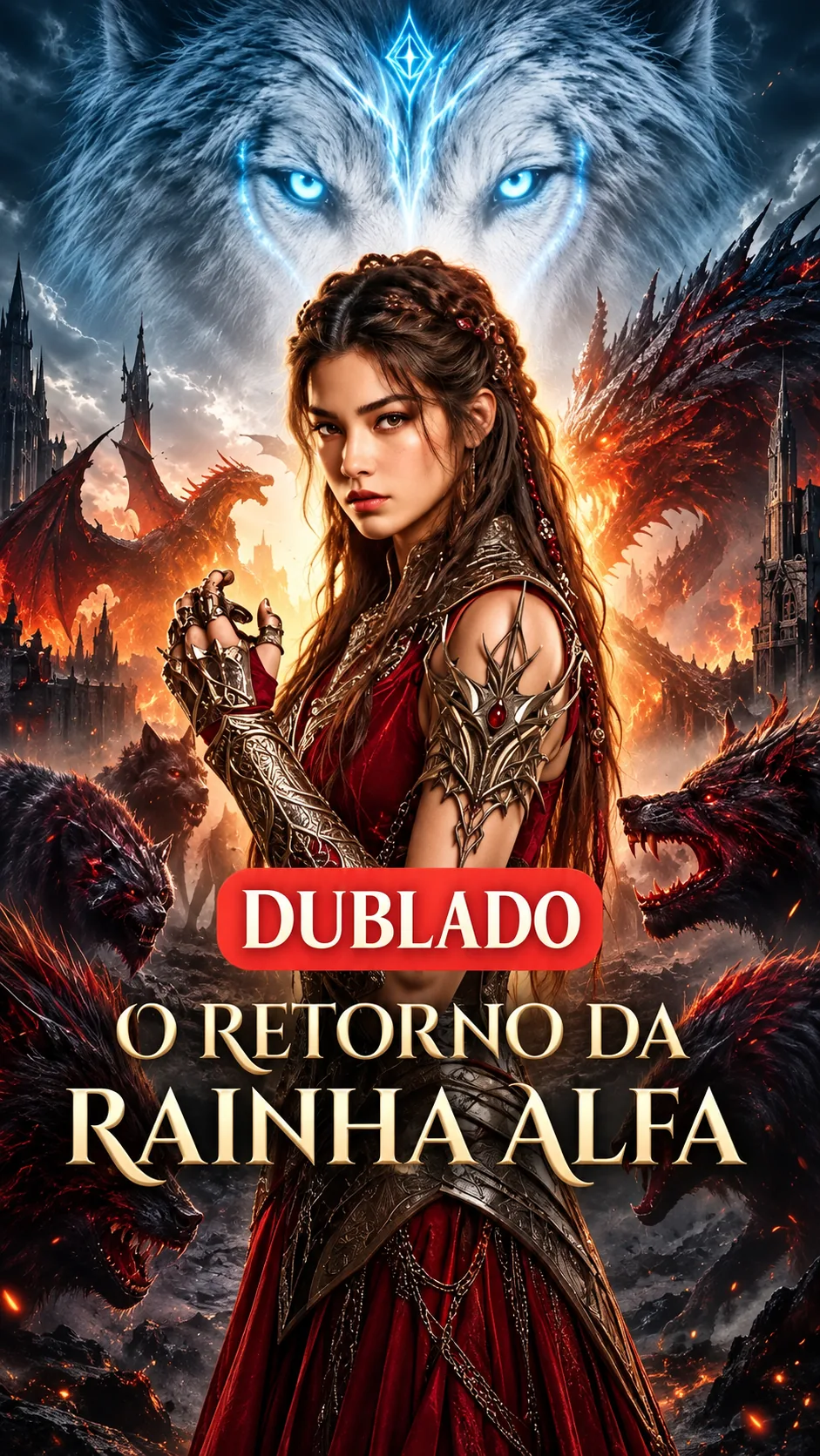 Capa de O Retorno da Rainha Alfa