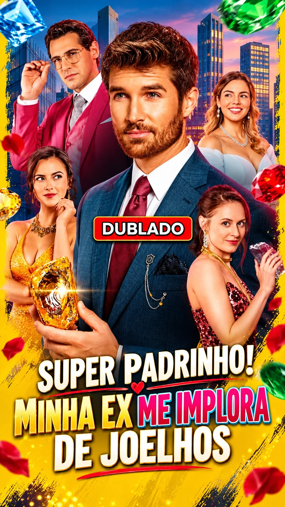 Capa de Super Padrinho! Minha Ex Me Implora de Joelhos