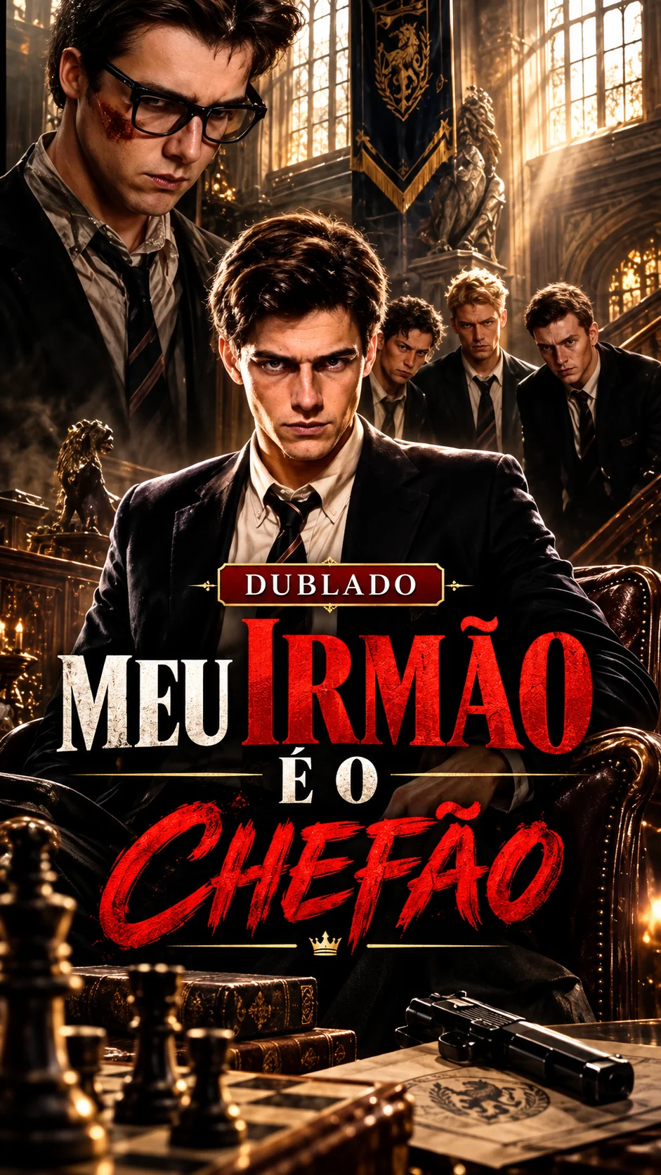 Capa de Meu Irmão é o Chefão