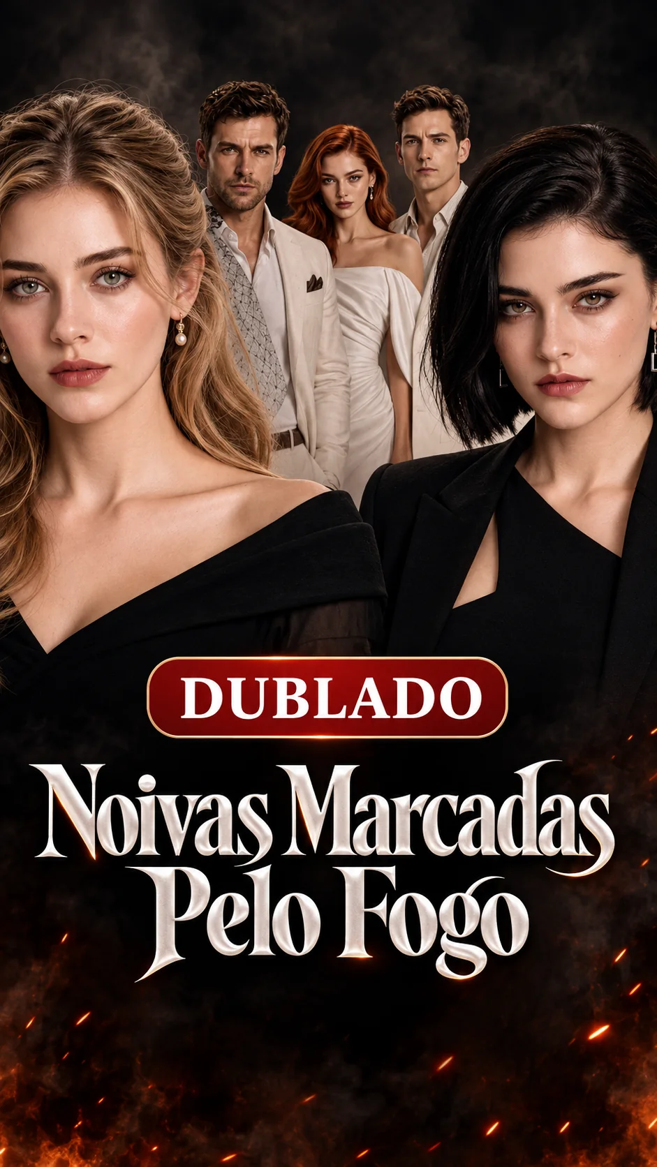 Capa de Noivas Marcadas pelo Fogo