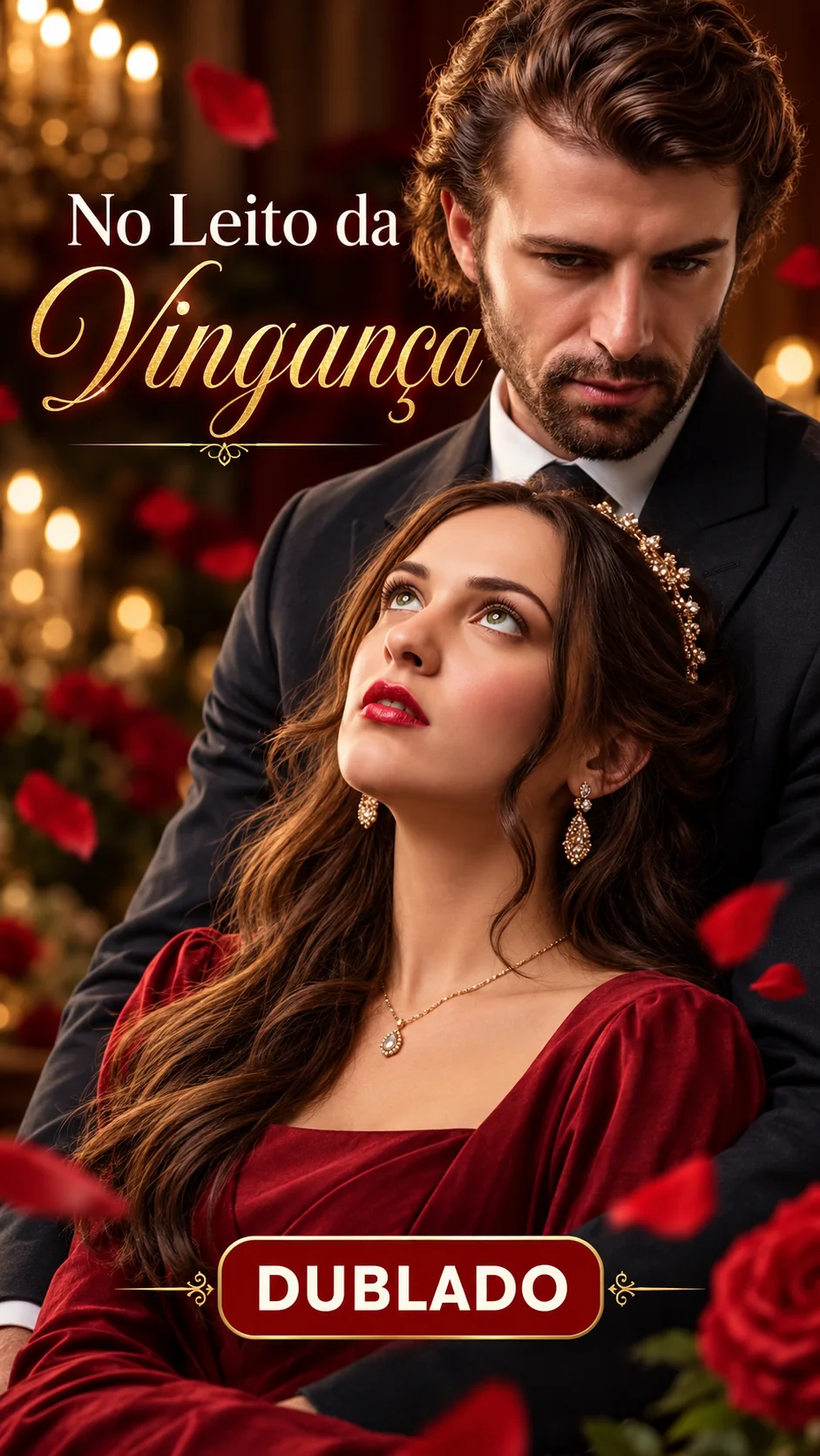 Capa de No Leito da Vingança