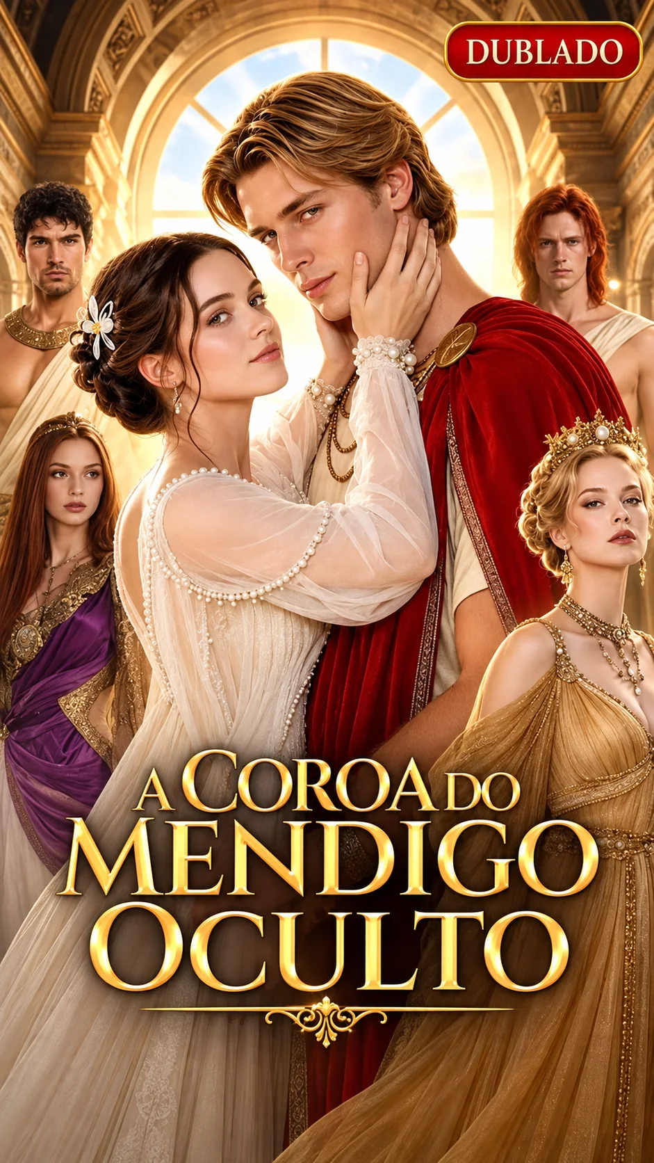 Capa de A Coroa do Mendigo Oculto