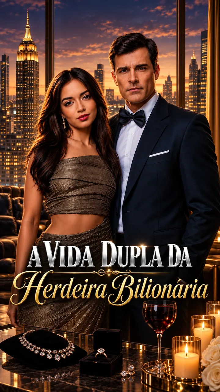 Capa de A Vida Dupla da Herdeira Bilionária