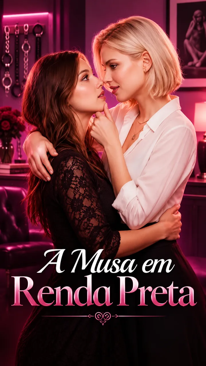 Capa de A Musa em Renda Preta