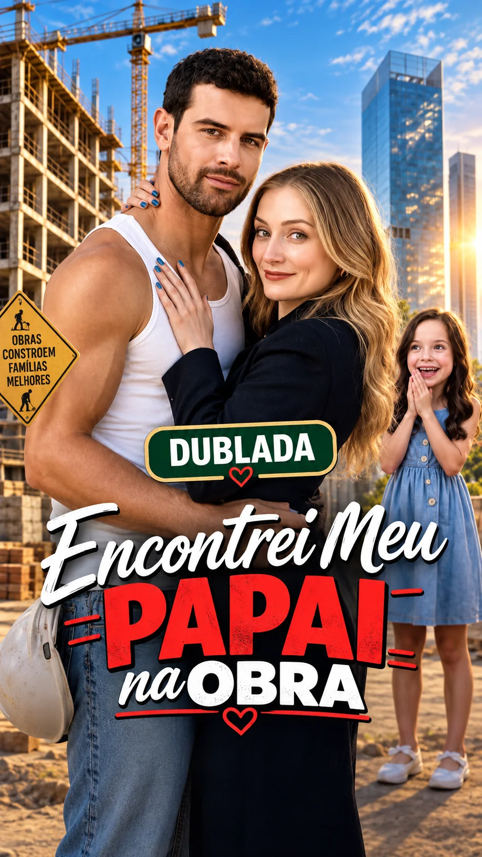 Capa de Encontrei Meu Papai na Obra