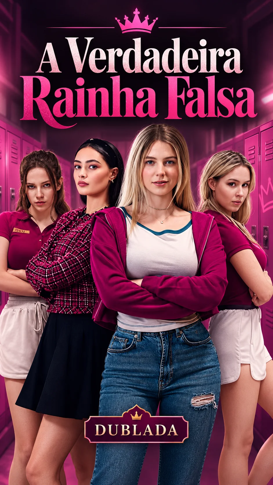 Capa de A Verdadeira Rainha Falsa
