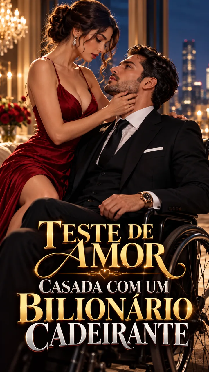 Capa de TESTE DE AMOR CASADA COM UM BILIONÁRIO CADEIRANTE