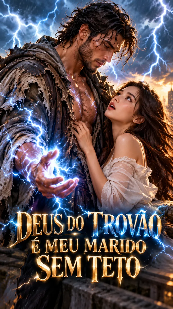 Capa de DEUS DO TROVÃO É MEU MARIDO SEM TETO