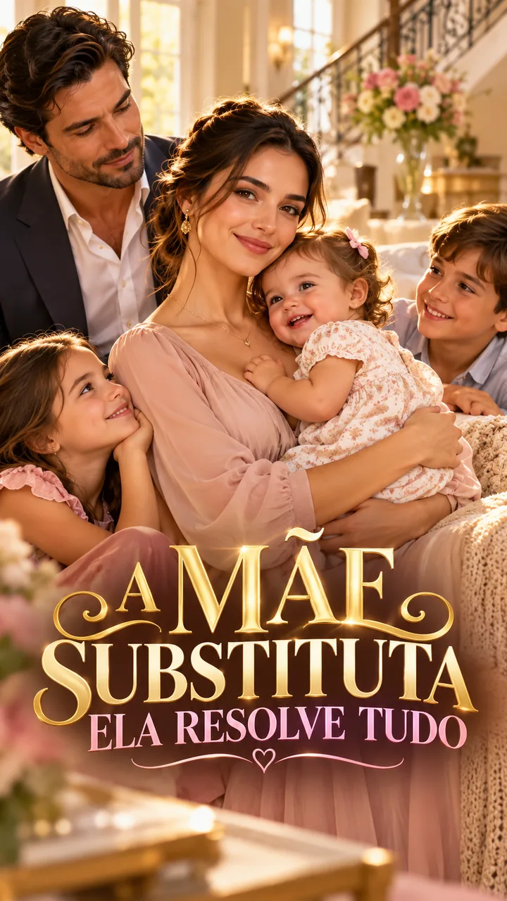 Capa de A MÃE SUBSTITUTA ELA RESOLVE TUDO