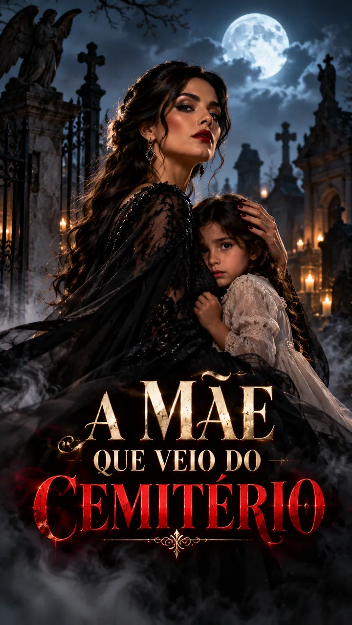 Capa de A MÃE QUE VEIO DO CEMITÉRIO