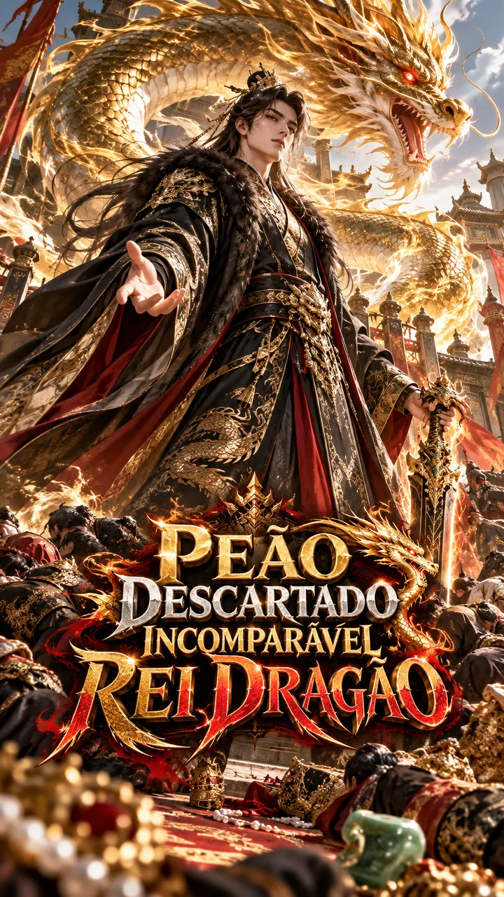 Capa de PEÃO DESCARTADO INCOMPÁRAVEL REI DRAGÃO