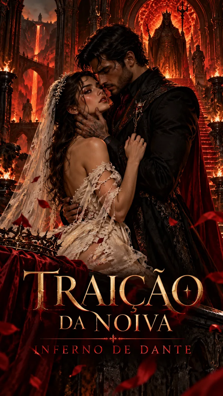 Capa de traição da noiva - inferno de dante
