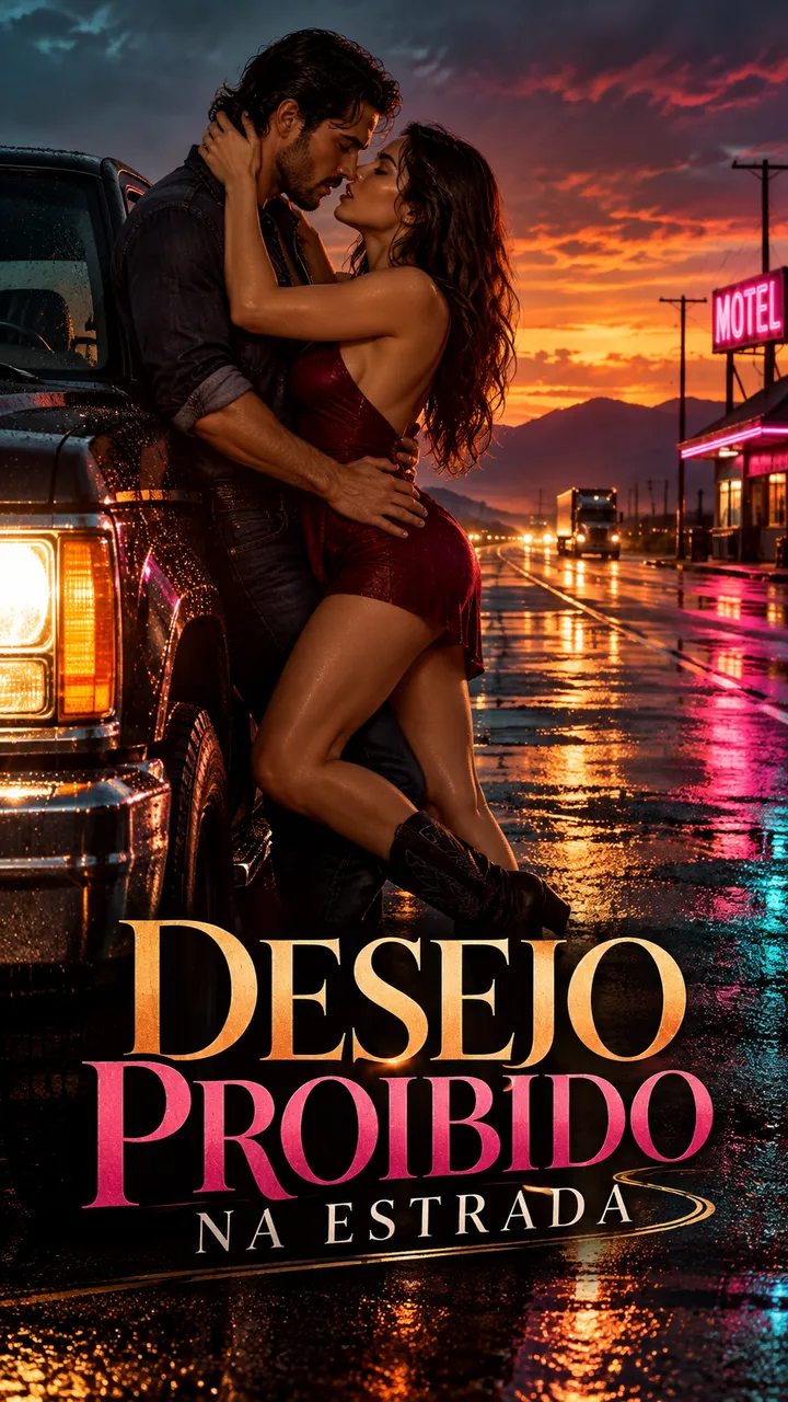 Capa de desejo proibido na estrada
