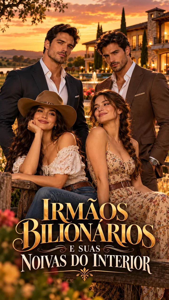 Capa de IRMÃOS BILIONÁRIOS E SUAS NOIVAS DO INTERIOR