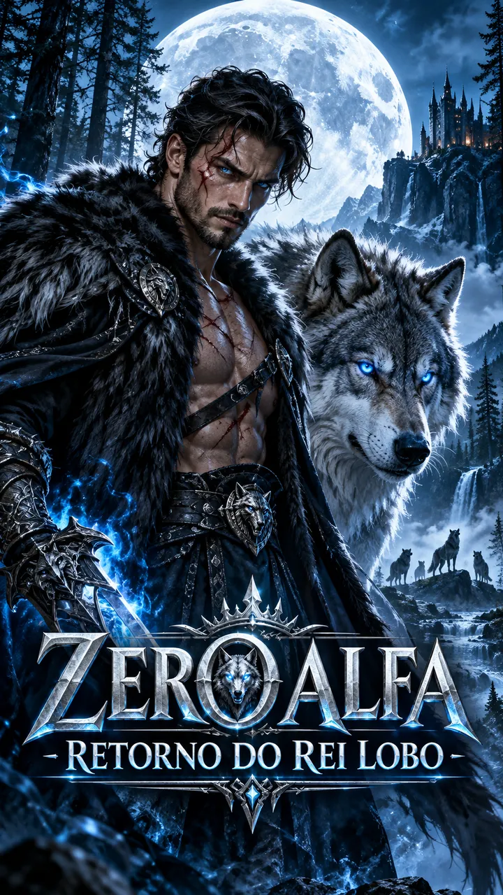 Capa de ZERO ALFA - RETORNO DO REI LOBO