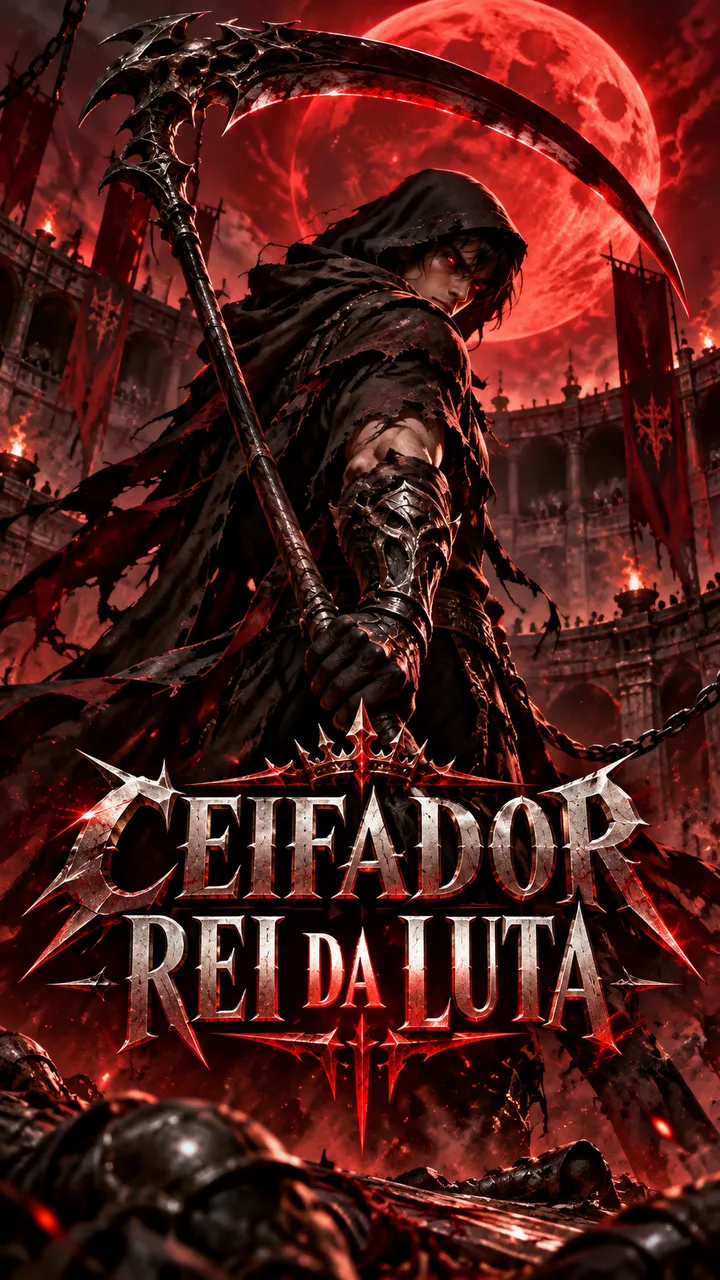 Capa de CEIFADOR REI DA LUTA