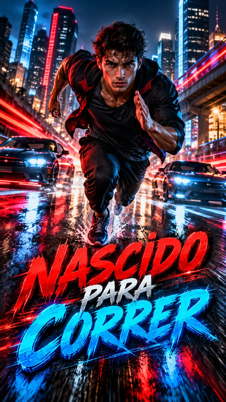Capa de NASCIDO PARA CORRER