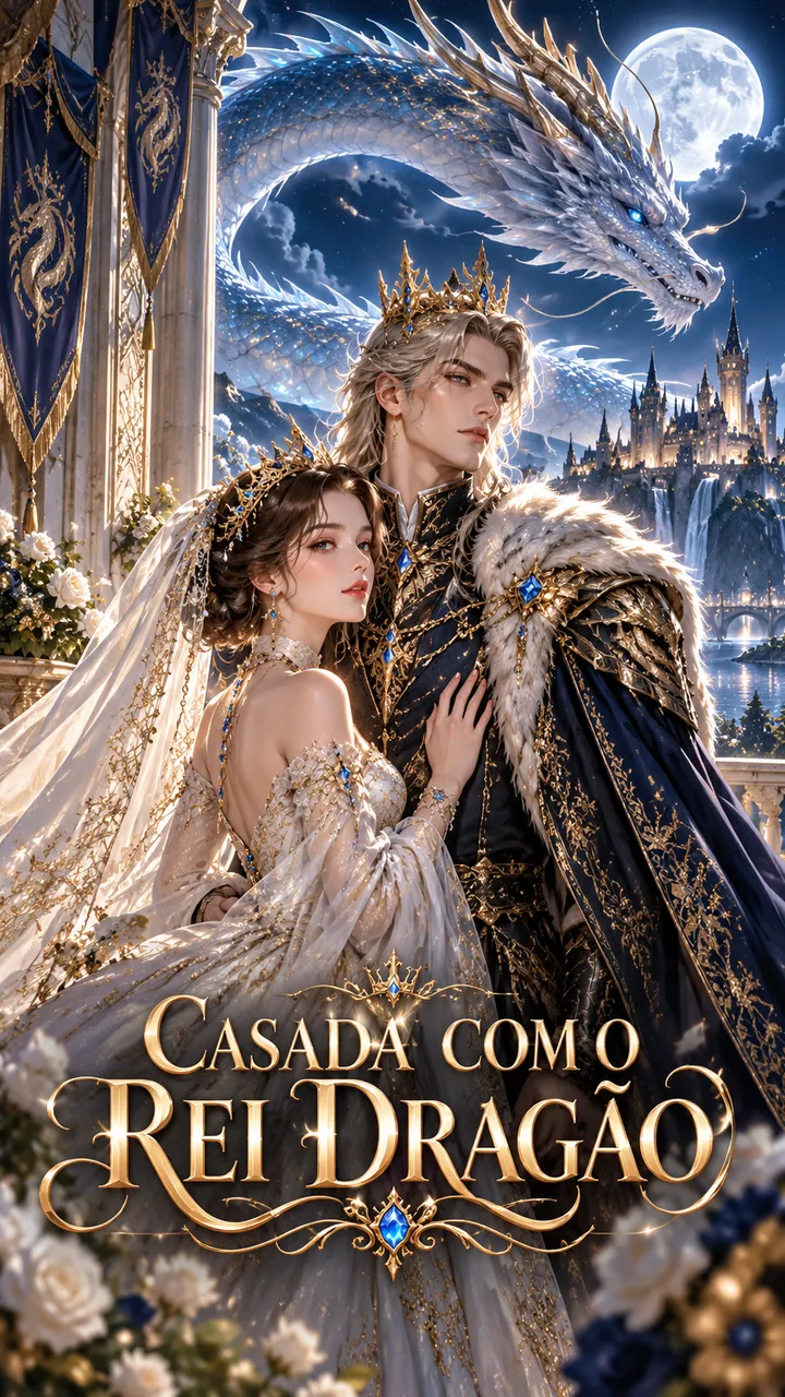 Capa de CASADA COM O REI DRAGÃO