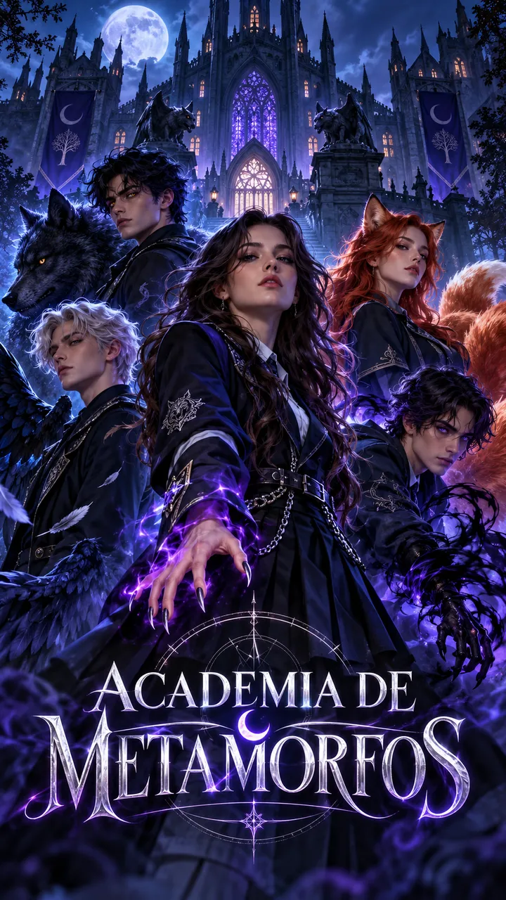 Capa de ACADEMIA DE METAMORFOS