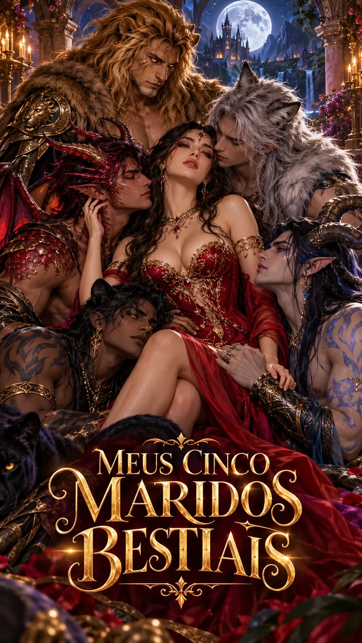 Capa de MEUS CINCO MARIDOS BESTIAIS