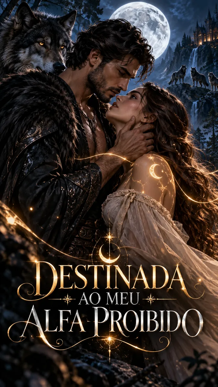Capa de DESTINADA AO MEU ALFA PROIBIDO