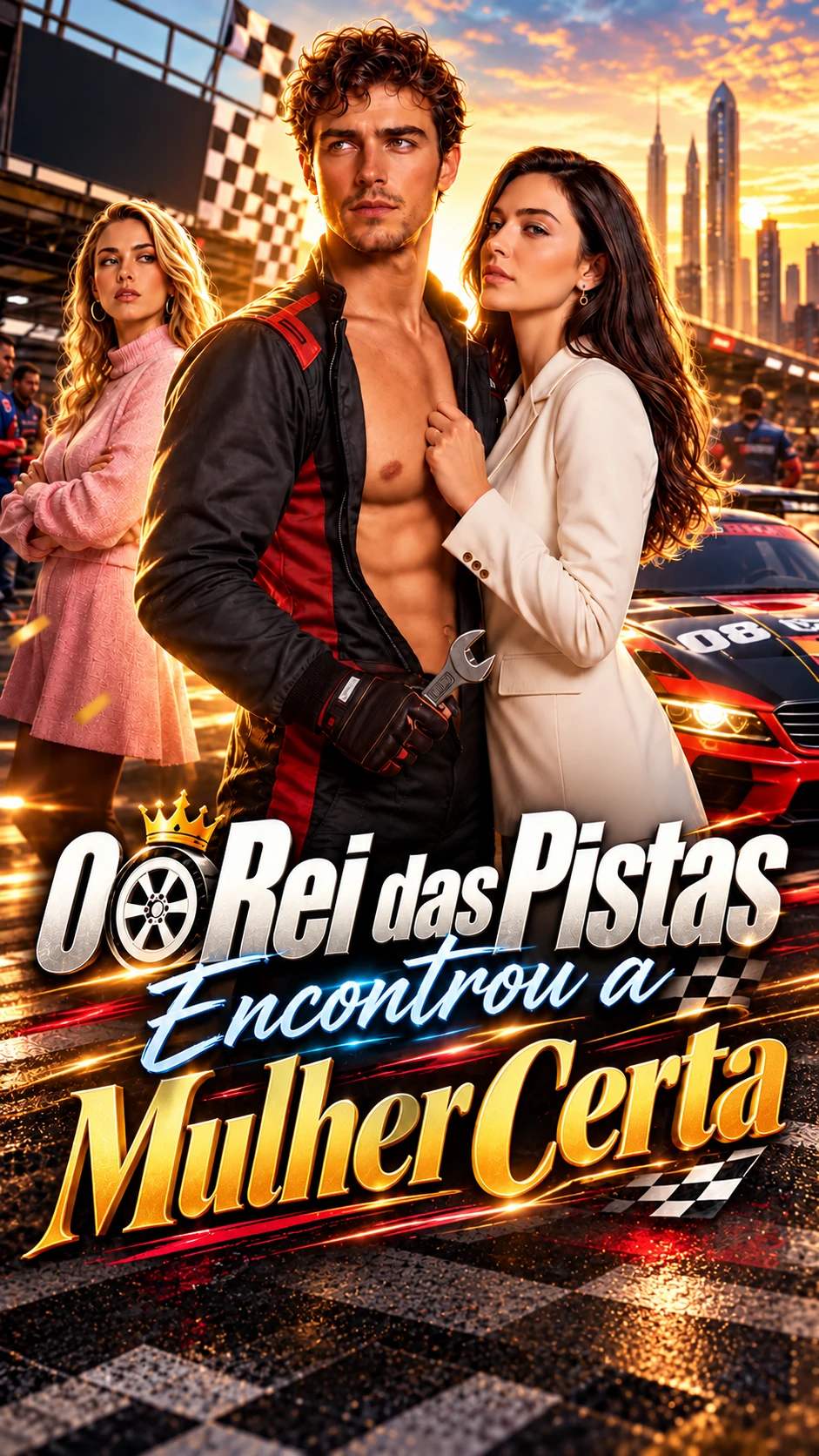 Capa de O Rei das Pistas Encontrou a Mulher Certa