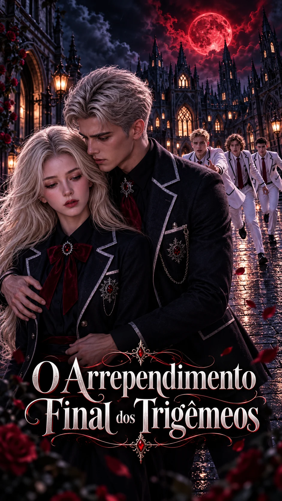 Capa de O Arrependimento Final dos Trigêmeos