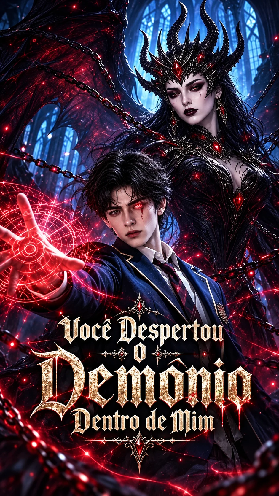 Capa de Você Despertou o Demônio Dentro de Mim