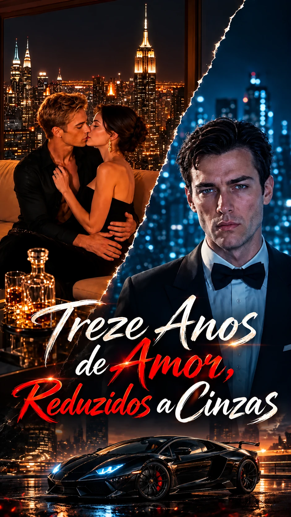 Capa de Treze Anos de Amor, Reduzidos a Cinzas