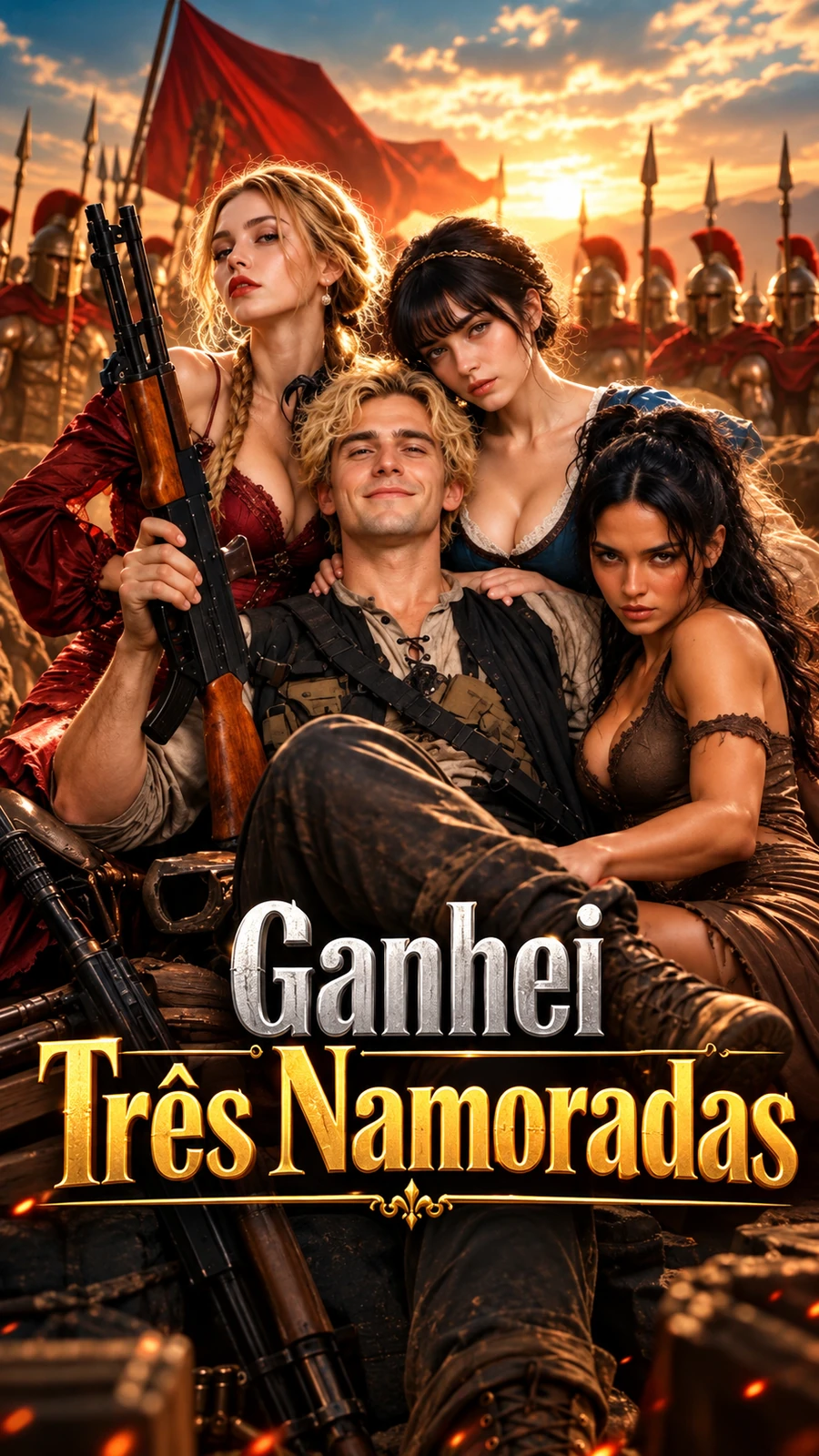 Capa de Ganhei Três Namoradas