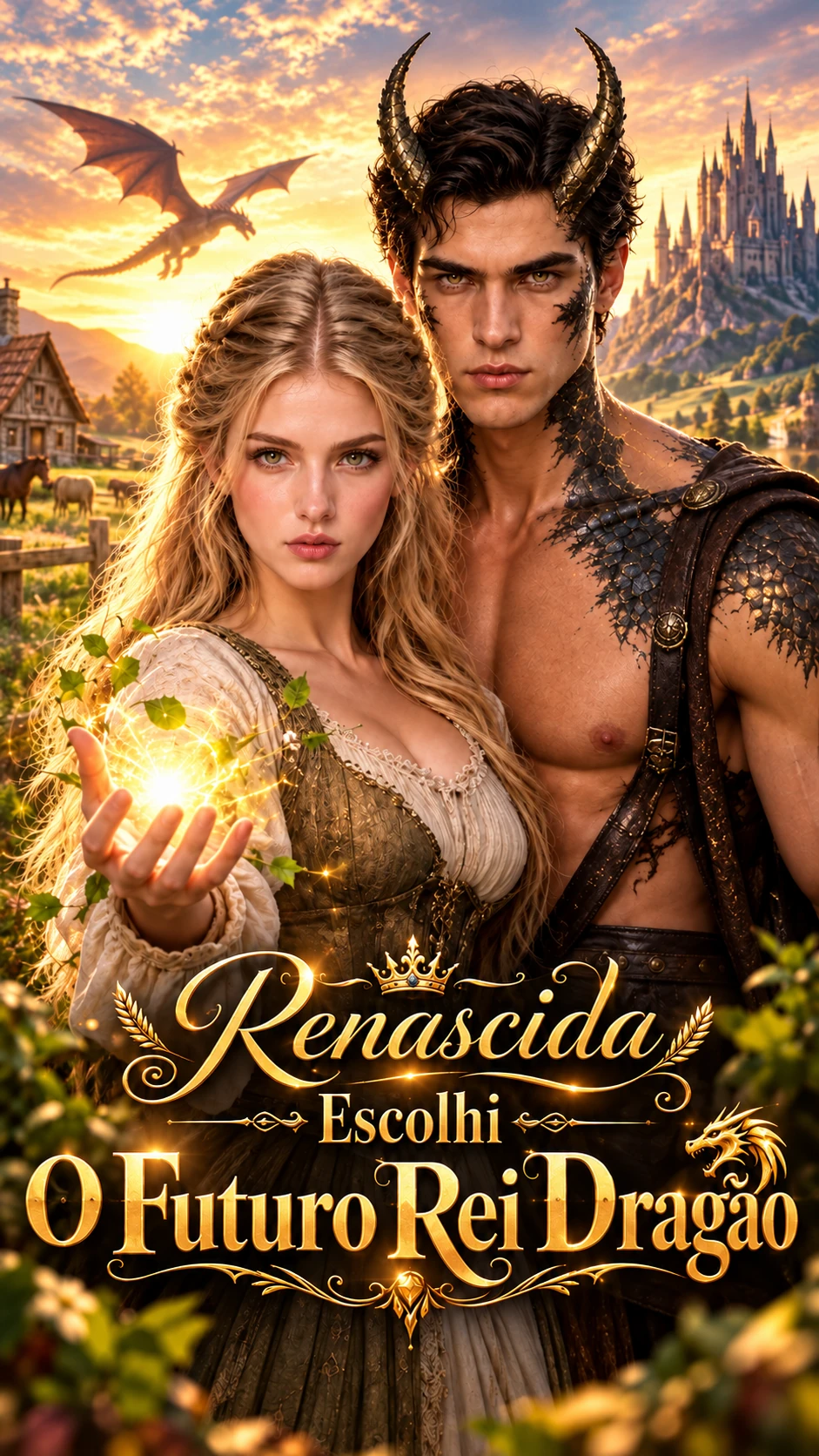 Capa de Renascida: Escolhi O Futuro Rei Dragão